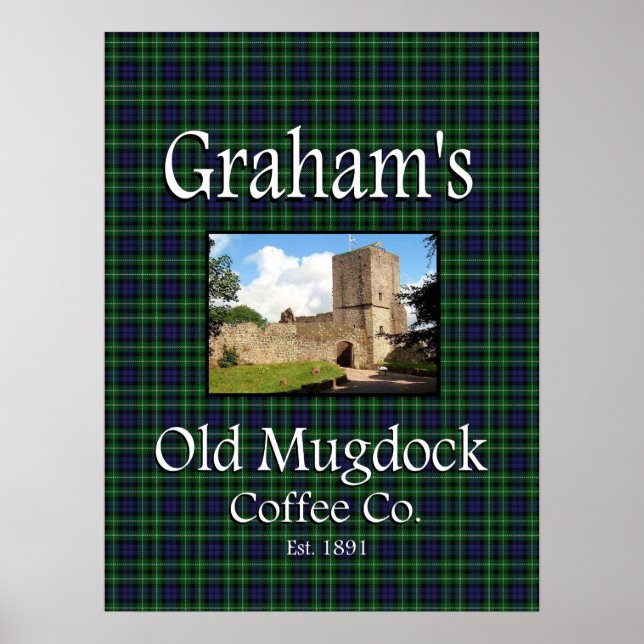 O Antigo Café Mugdock Co. Poster de Graham (Frente)