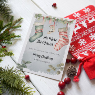 O anúncio da gravidez quanto mais alegre