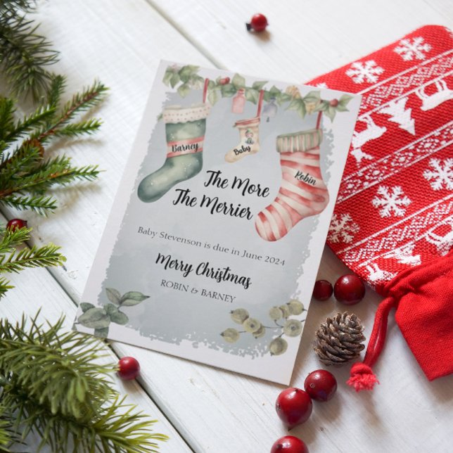 O anúncio da gravidez quanto mais alegre (Criador carregado)