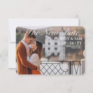 O Anúncio de Adiamento de Fotografias da Nova Data