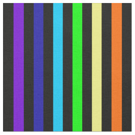 O arco-íris listra o tecido