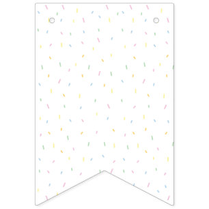 O arco-íris polvilha a bandeira