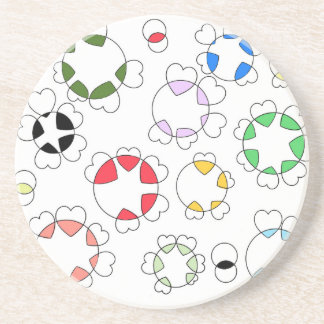 O arnês fixado à porta copos redonda