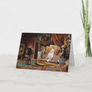 O artista e seu modelo   Carl Schweninger Jr.