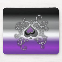 O ás da pá de Geebot colore o mousepad da bandeira