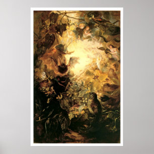 O assalto à fada por Florence Vernon Poster