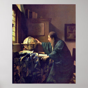 O astrônomo de Vermeer - Poster