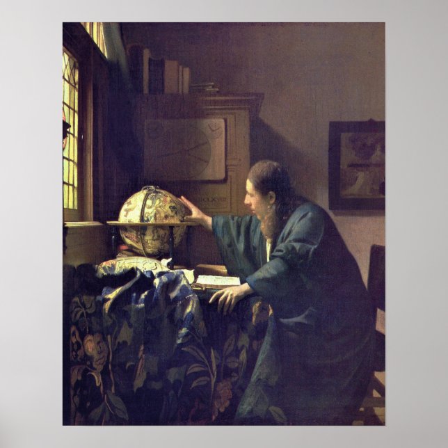 O astrônomo de Vermeer - Poster (Frente)
