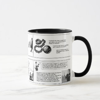 O atlas Shrugged a caneca