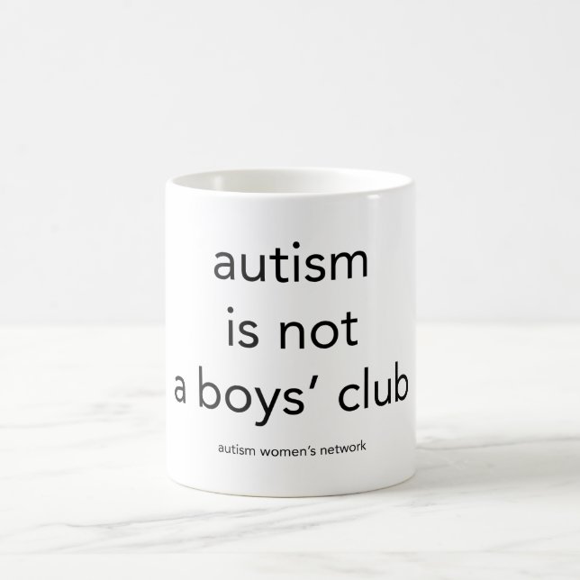O autismo não é um clube dos meninos: caneca (Centro)