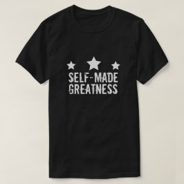 O auto fez o t-shirt da grandeza