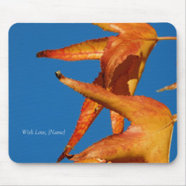 O Autumn Deixa O Mouse Pad - Personalizado