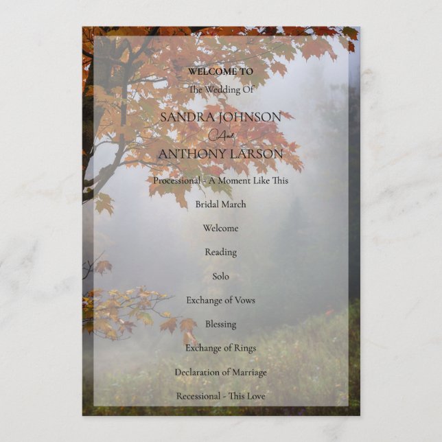 O Autumn Deixa O Programa De Casamento Russo (Frente)