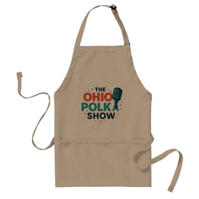 O avental do OHIO Polka Show (Frente)