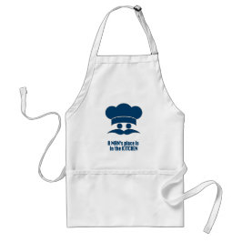 O avental dos homens: "O lugar de um homem está na