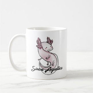 O Axolotl questiona a caneca dos Aquatics das