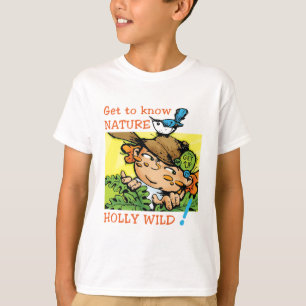 O AZEVINHO SELVAGEM conhece a camisa da natureza T