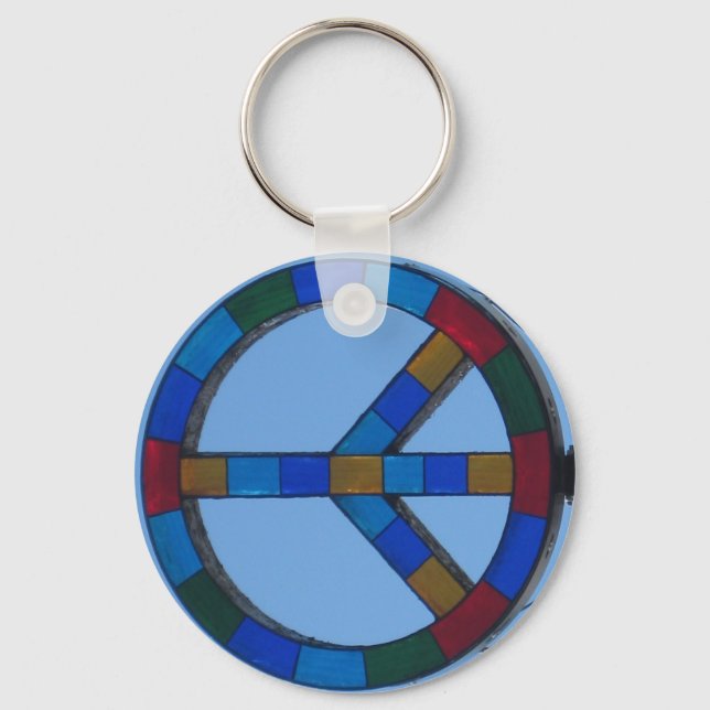 O.B. Sinal de paz chaveiro (Frente)