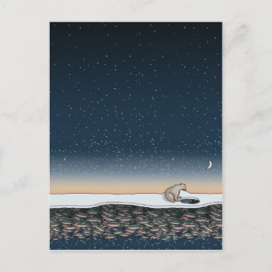 O Banquete dos pescadores, cartão postal