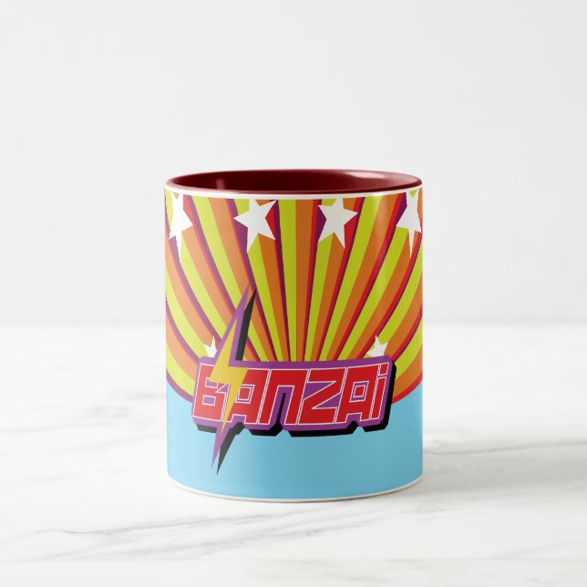 O Banzai Stars a caneca (Centro)