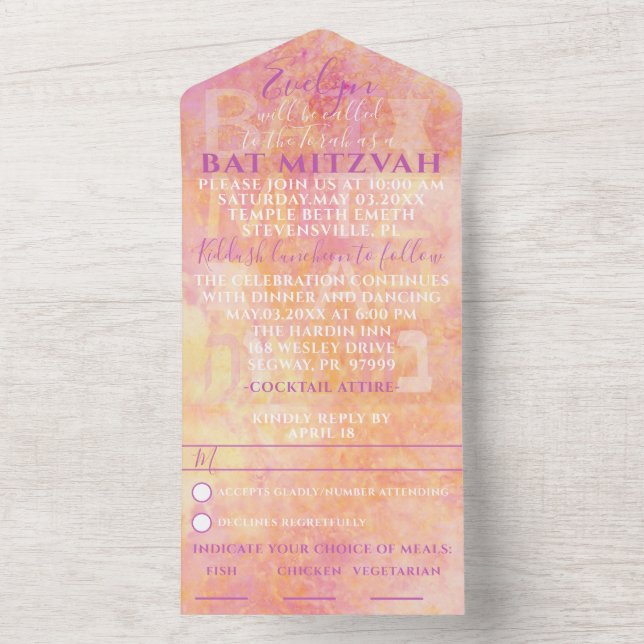 O Bar BM Bat Mitzvah é simplesmente sutil (Inside)