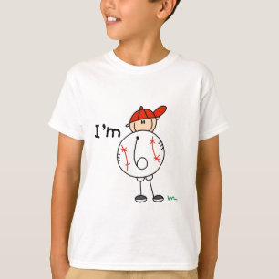 O basebol do menino eu sou 6 camisetas e presentes