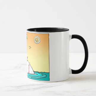 O basebol é caneca de café da vida