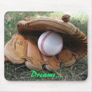 O basebol sonha… Mousepad