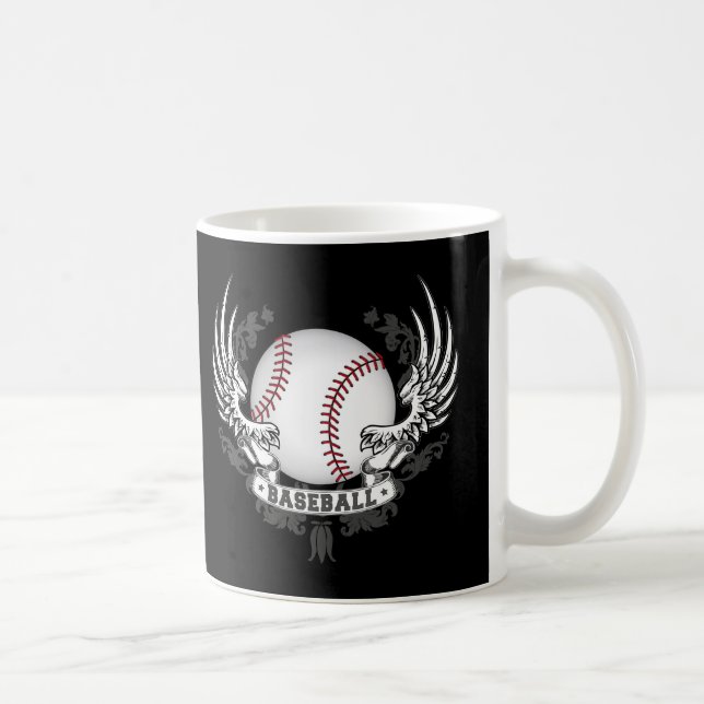 O basebol voa a caneca (Direita)