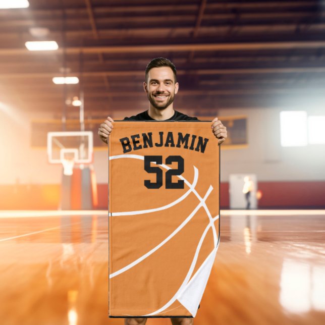 o basquetebol ostenta a toalha, toalha de banho do (Criador carregado)