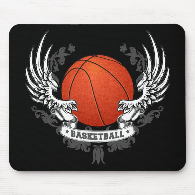 O basquetebol voa Mousepad (Frente)