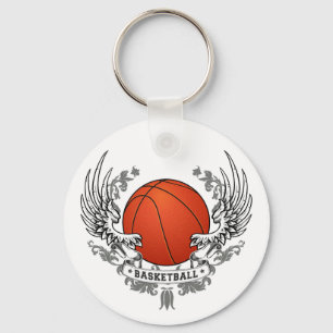 O basquetebol voa o chaveiro