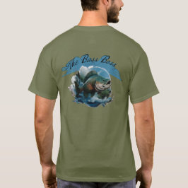 O Bass Boss Camiseta de Pesca Personalizável