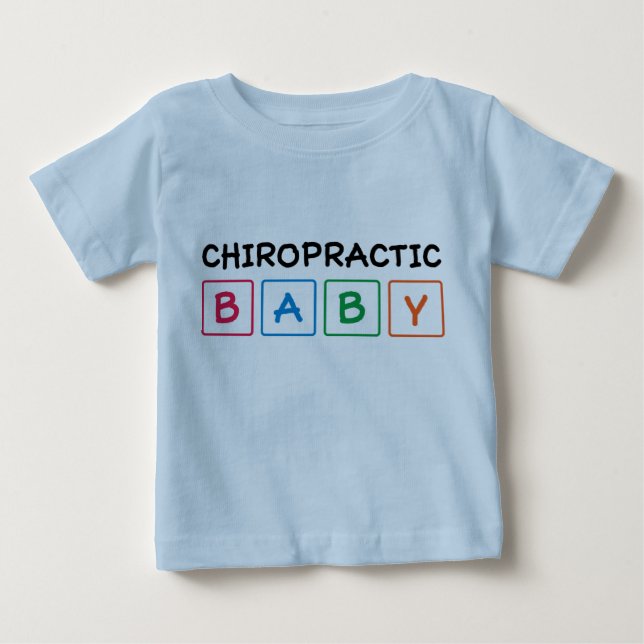 O bebê da quiroterapia obstrui o t-shirt (Frente)