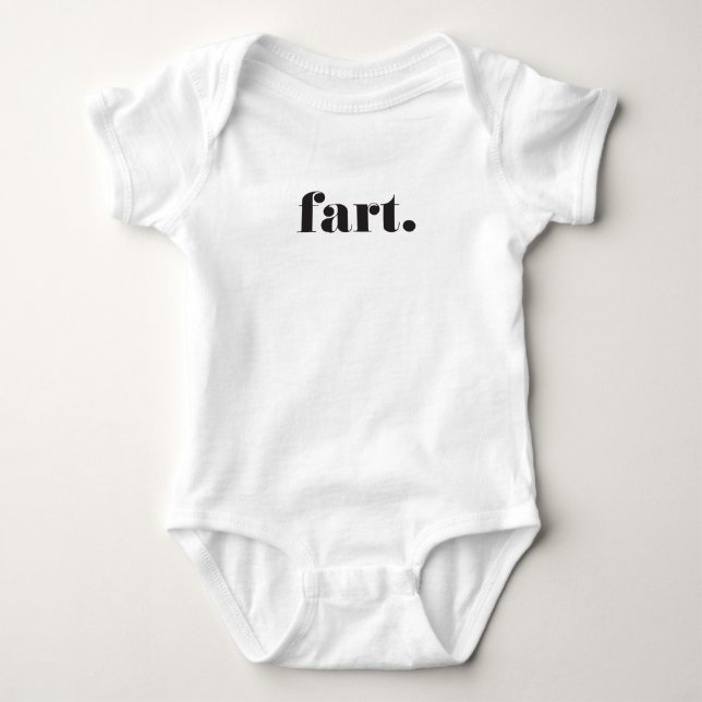 O bebê Fart camisa (Frente)