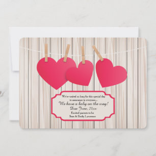 O bebê faz um anúncio de três gravidezes