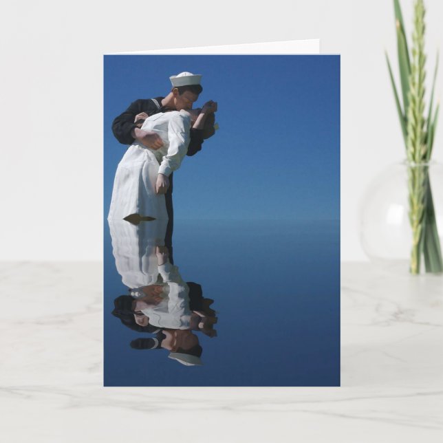 O Beijo da Segunda Guerra Mundial, Convite de Casa (Frente)