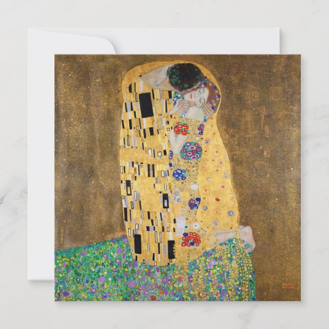 O Beijo de Gustav Klimt (Frente)