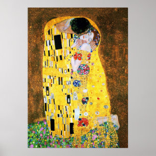O Beijo de Gustav Klimt Impressão
