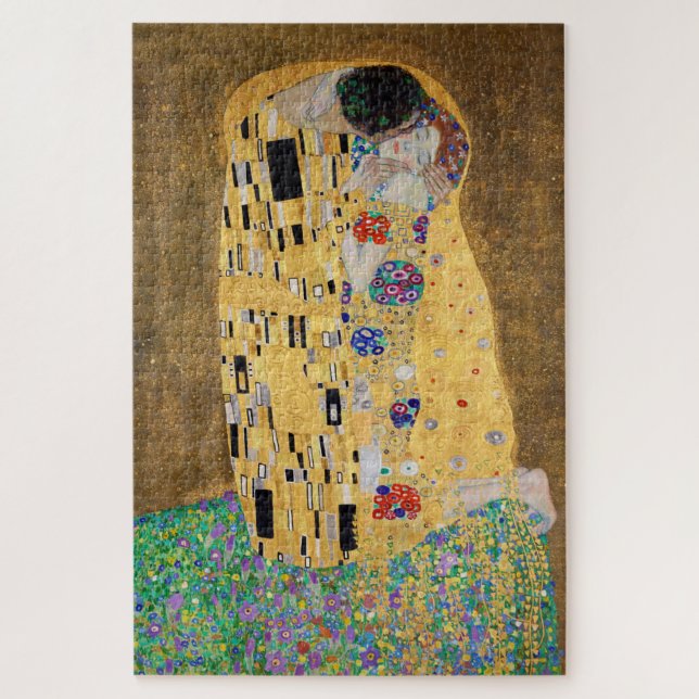 O Beijo de Gustav Klimt Jigsee Quebra-cabeça (Vertical)