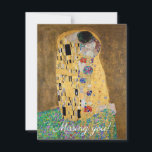 O Beijo de Gustav Klimt Sente-se<br><div class="desc">O Beijo de Gustav Klimt O Beijo é uma pintura de óleo na canvas com folhas de ouro, prata e platina adicionadas pelo pintor simbolista austríaco Gustav Klimt. Ela foi pintada em algum ponto em 1907 e 1908, no auge do que os estudiosos chamam de "Período Ouro". Apresentando tonalidades de...</div>