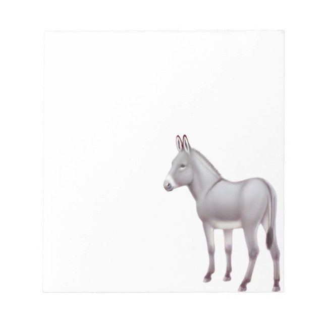 O Bloco de Notas do Burro Miniatura Siciliano (Frente)