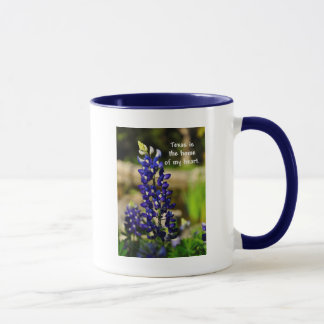 O Bluebonnet "Texas é a casa caneca do meu