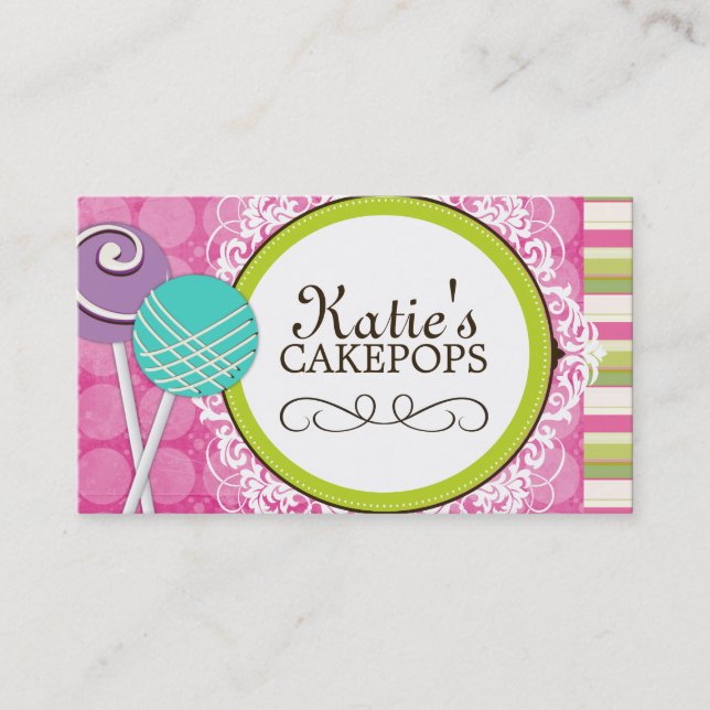 O bolo bonito e brincalhão estala cartões de (Frente)