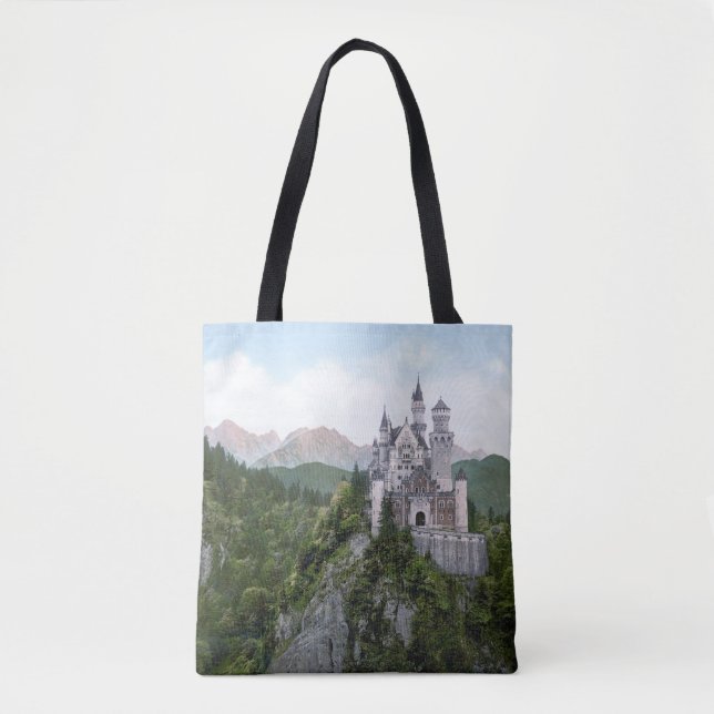 O bolsa bávaro de Neuschwanstein do castelo (Frente)