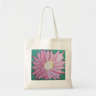 O bolsa cor-de-rosa da flor