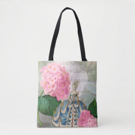 O bolsa cor-de-rosa das flores de Marie Antoinette