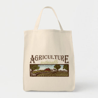 O bolsa da cena da fazenda da agricultura