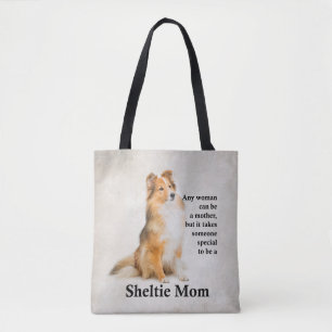 O bolsa da mamã de Sheltie