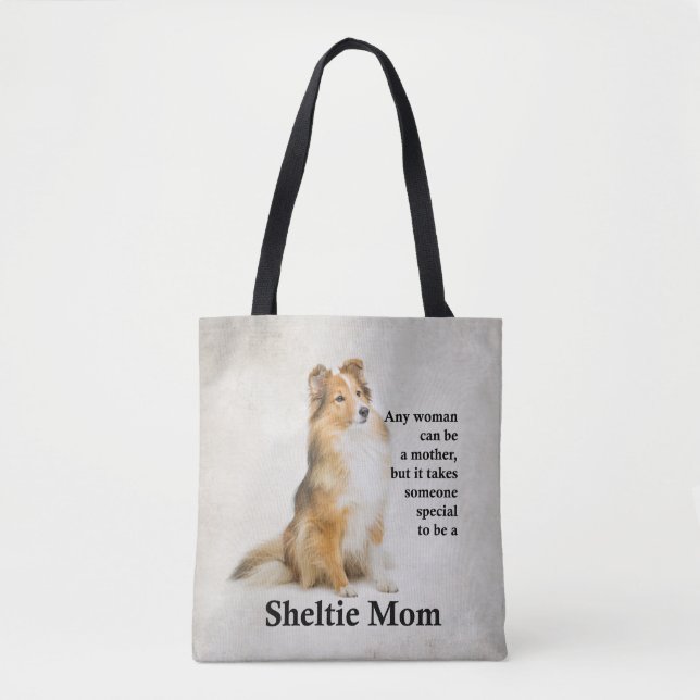 O bolsa da mamã de Sheltie (Frente)